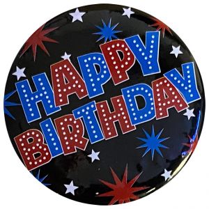 Happy Birthday - Blue