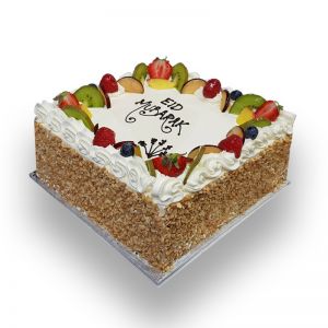 Fresh Cream Eid Celebration Cake
