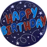 Happy Birthday - Blue